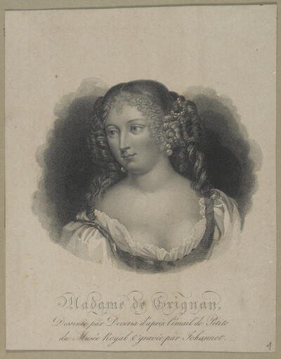 Portrait of the Madame de Grignan