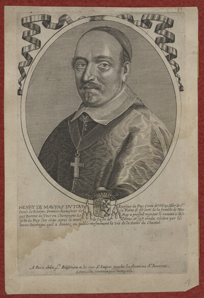 Portrait of Henri Chauchon de Maupas du Tour