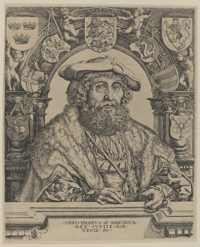 Portrait of Christian II, King of Denmark