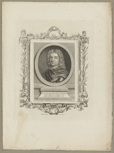 Portrait of Paul Rapin de Thoyras