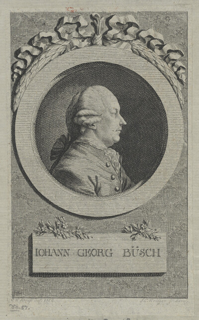 Portrait of Iohann Georg Büsch