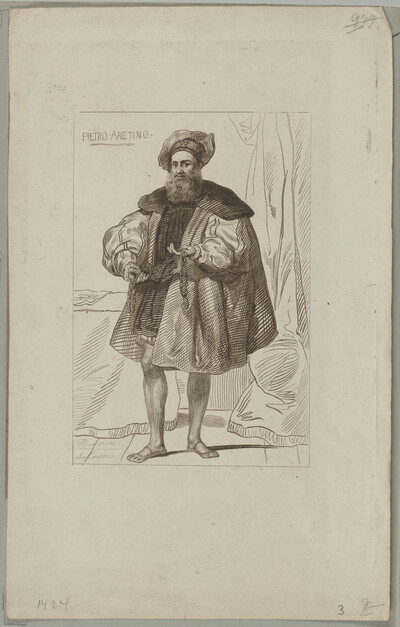 Portrait of Pietro Aretino