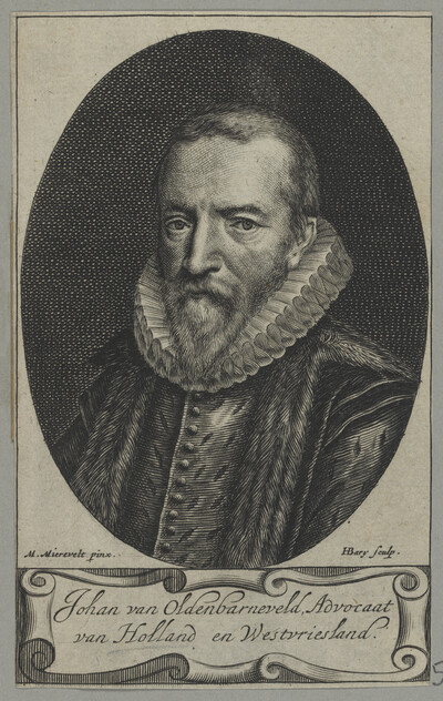 Portrait of Johan van Oldenbarneveld