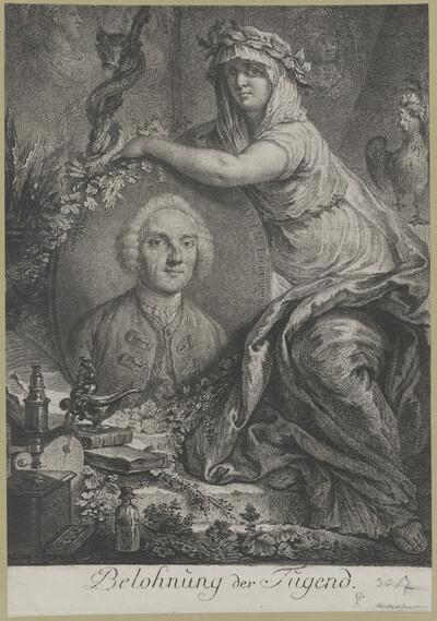 Portrait of Johann Nathanael Lieberdes