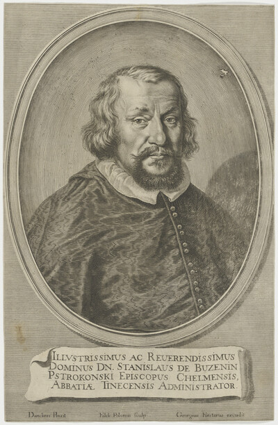 Portrait of Stanislaus de Buzenin Pstrokonski