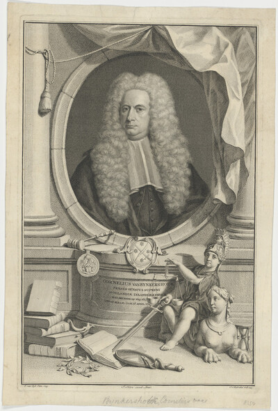 Portrait of Cornelius van Bynkershoek