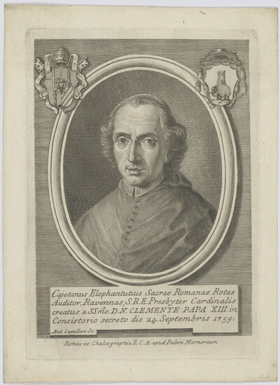 Portrait of Cajetanus Elephantutius