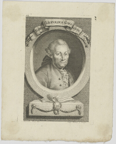 Portrait of Floria. Leopoldus Gassmann