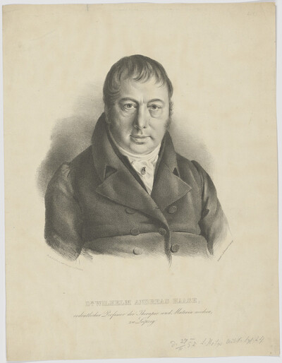 Portrait of Wilhelm Andreas Haase