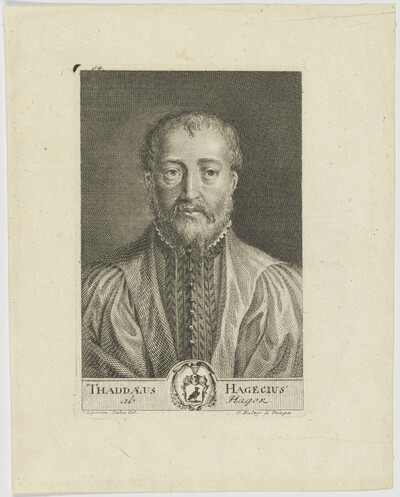 Portrait of Thaddaeus Hagecius