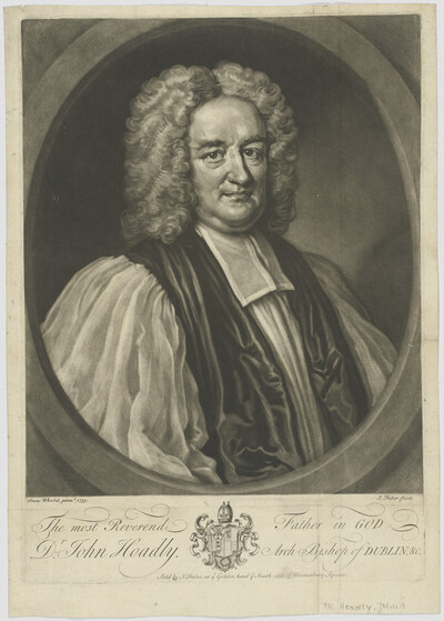 Bildnis des John Hoadly