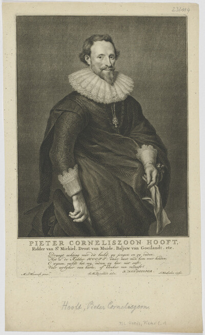 Portrait of Pieter Corneliszoon Hooft