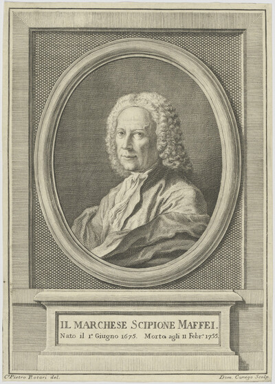 Portrait of Marchese Scipione Maffei