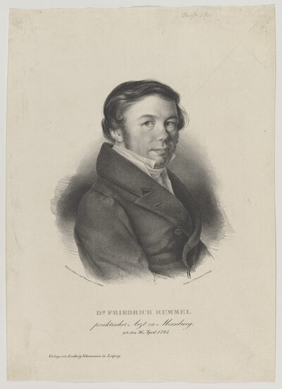 Portrait of Friedrich Rummel