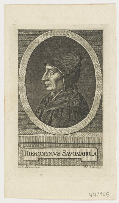 Portrait of Jerome Savonarola