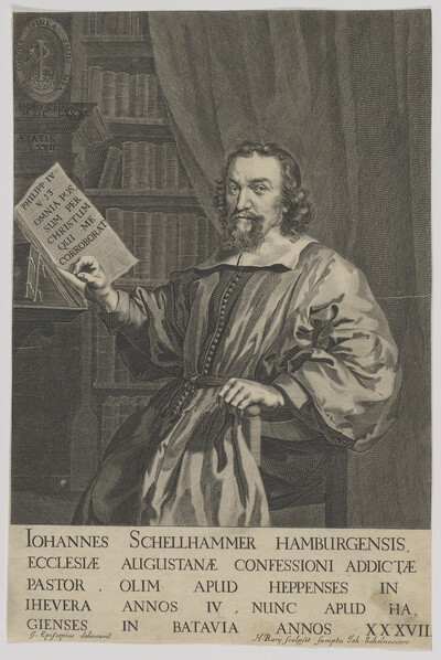 Portrait of Iohannes Schellhammer