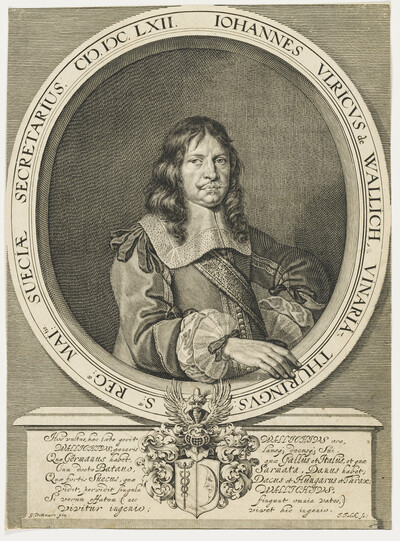 Portrait of Iohannes Vlricvs de Wallich
