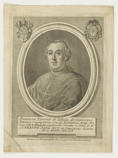 Portrait of Franciscus Xaverius de Zelada