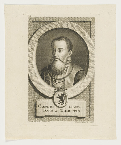 Portrait of Carolus a Zierotin