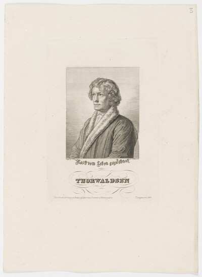 Bildnis des Thorwaldsen