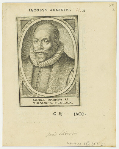 Bildnis des Iacobus Arminius