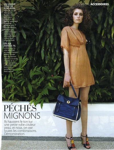 Archivio Missoni - Editorial page from Madame Figaro. France