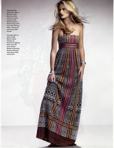 Archivio Missoni- Editorial page from Easy Living GB