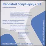 Randstad Scriptieprijs '93
