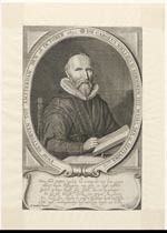 Portret van Carolus Niellius (1576-1652), remonstrants predikant te Amsterdam