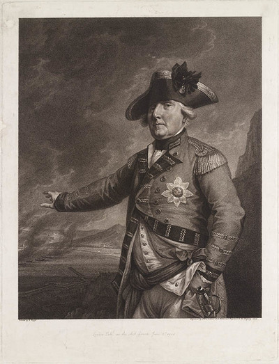 Portret George Augustus Elliot, Lord Heathfield