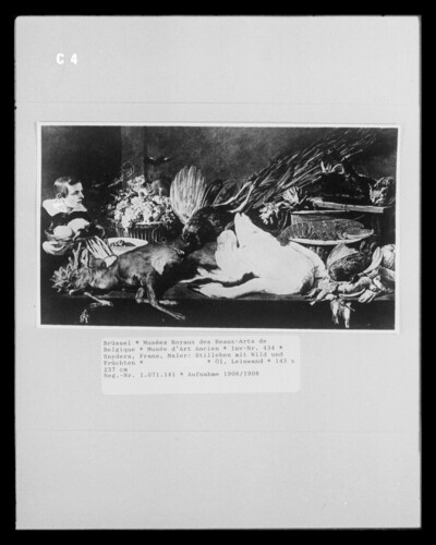 Still Life with Game and Fruits