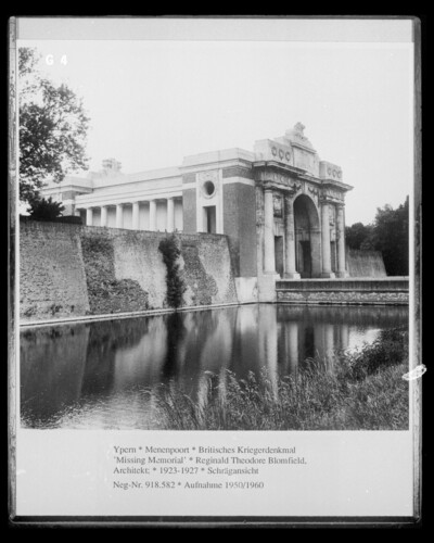 Britisches Kriegerdenkmal 'Missing Memorial'