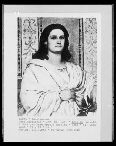 Portrait of Angela Böcklin as Muse