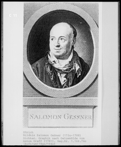 Zurich: Portrait of Solomon Geßner