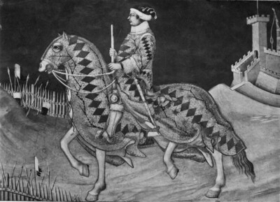 Guidoriccio da Fogliano on the ride to siege Montemassi