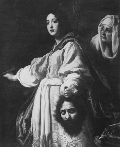 Judith with the head of the Holofernes