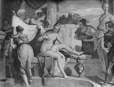 Bathseba in the Bade