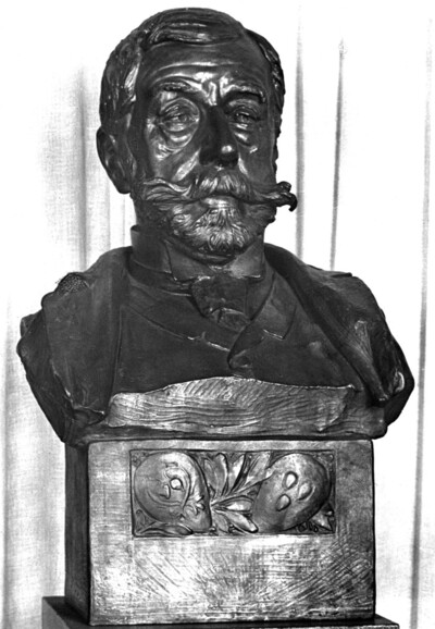 Bust of the Imperial Count Albrecht von Kaunitz (1829-1897)