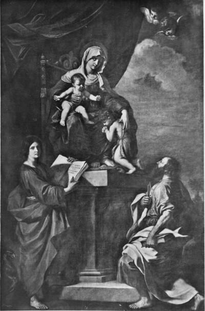 Throne Madonna with Saints