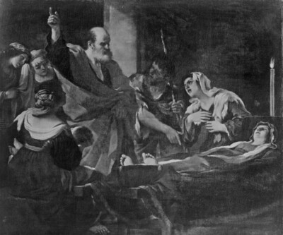 Saint Peter raising Tabitha