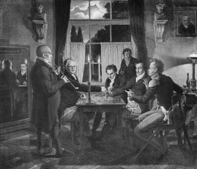 The chess section