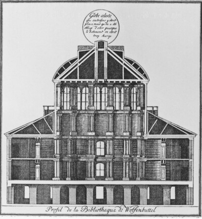 Wolfenbüttel, Alte Bibliothek, Aufriß