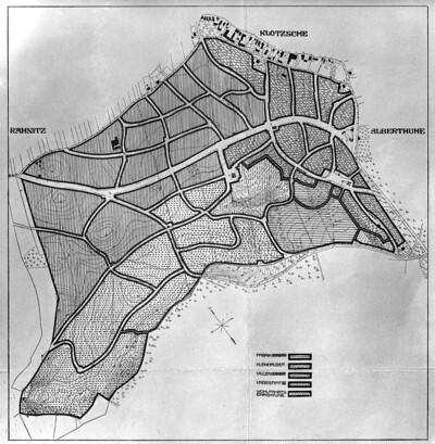 Building plan: Garden city of Hellerau, Dresden