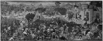 Battle at the gates of Rome