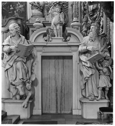 Evangelisten Lukas und Matthäus
