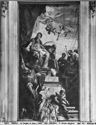 Throne Madonna with Saints