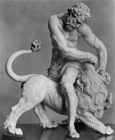 Hercules and the Nemean lion