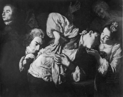 The wounded man
