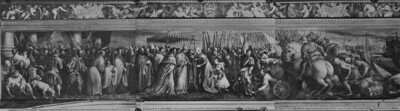 The meeting between Doge Ziani and Pope Alexander III.
