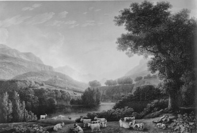 Italian mountain landscape